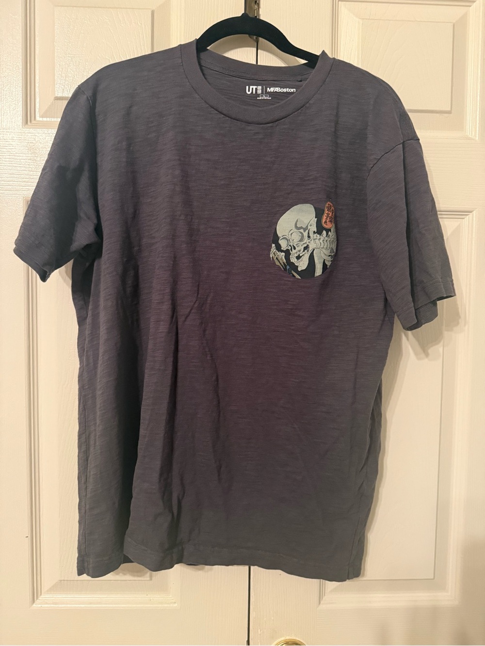 Skull Pocket Short Sleeve Tee - Men's Charcoal